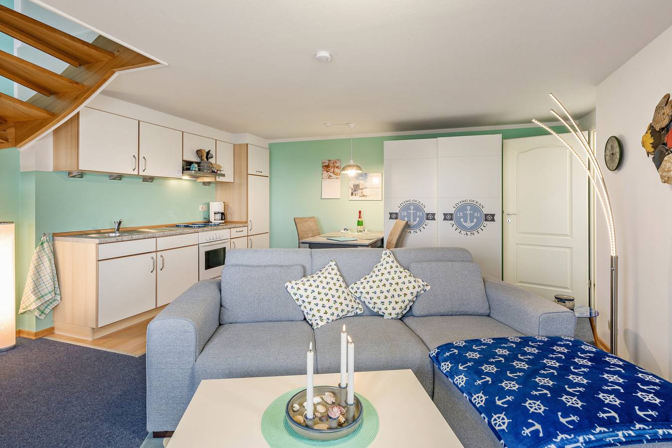 Entire apartment, Apartment 'Bi Reiner' with Private Terrace and Wi-Fi in Nordstrand (Municipality), Nordstrand