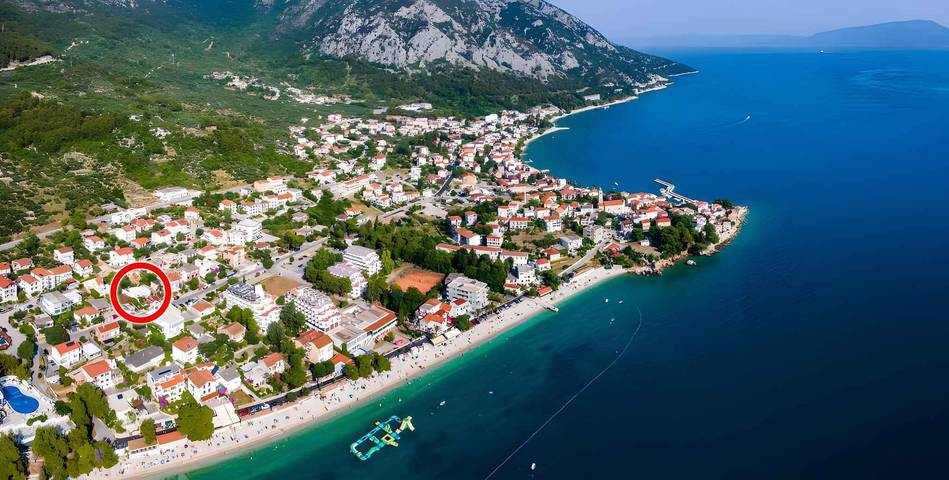 Ganzes Studio, Studio für zwei Personen  in Gradac, Makarska Riviera