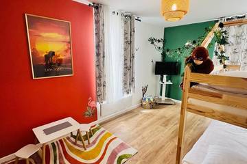 Appartement De Vacances pour 6 Personnes dans Magny-le-Hongre, Seine-et-Marne, Photo 2