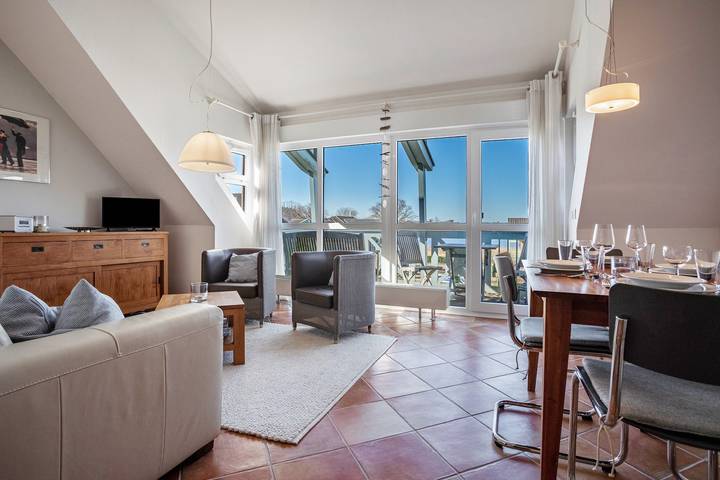Ferienwohnung für 3 Personen, mit Balkon und Garten sowie Seeblick in Sellin - 4