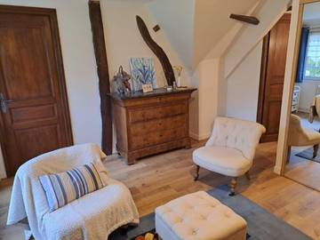 Cottage pour 2 personnes, avec vue et balcon à Bernay
