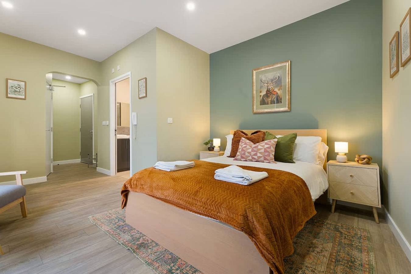Entire apartment, Luxurious 1 Bedroom with Private Parking and Wifi in Middlesbrough, North East England
