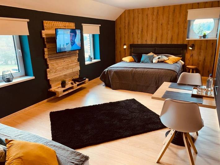 Chambre d’hôte pour 4 personnes, avec jardin