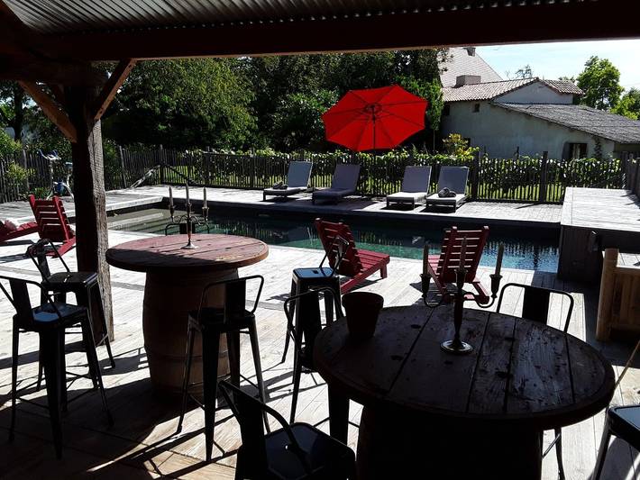Maison de pêcheur pour 24 personnes, avec terrasse ainsi que piscine et jardin en Nouvelle-Aquitaine - 4