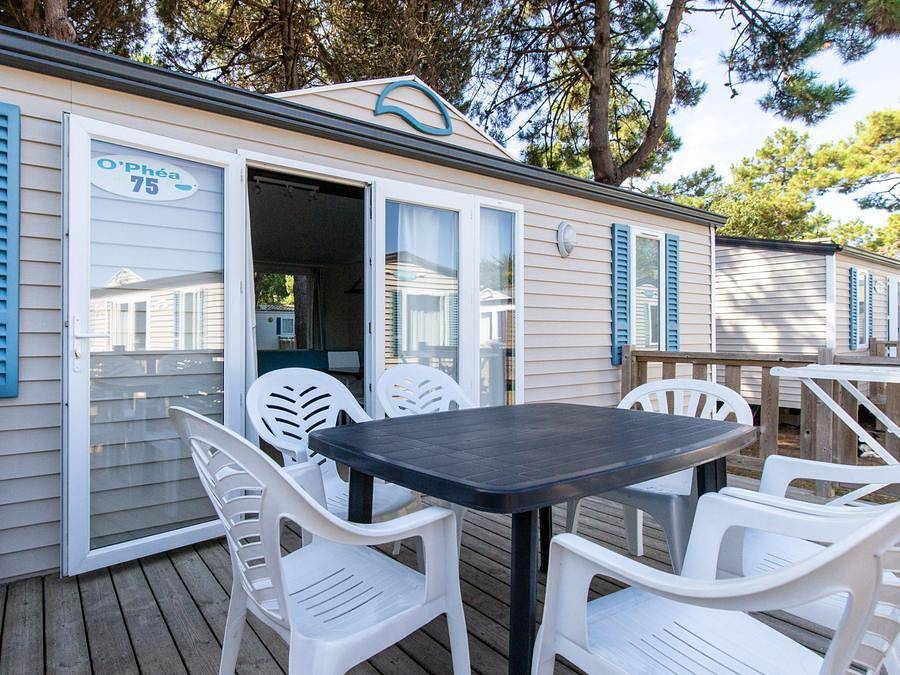 Camping Les Maraises - Mobilhome 6 personas - Llegada el sábado (4 adultos + 2 niños) in Saint-Martin-de-Ré, Isla de Ré