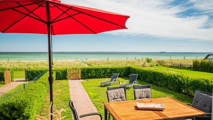 Ferienhaus für 6 Personen, mit Sauna und Garten sowie Ausblick, mit Haustier in Schashagen