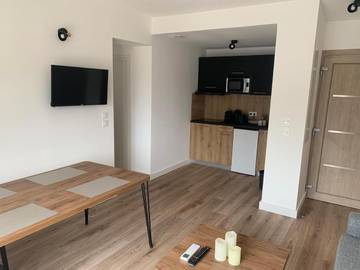 Station pour 6 personnes, avec jardin et piscine dans Plage Cala Rossa