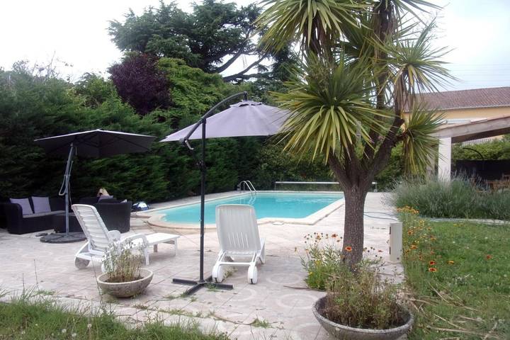 Appartement de vacances pour 3 personnes, avec Jardin