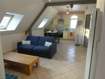 Gîte pour 4 personnes, avec vue à Bénouville