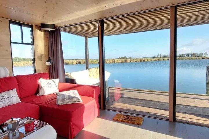Hausboot für 4 Personen, mit Balkon auf Usedom