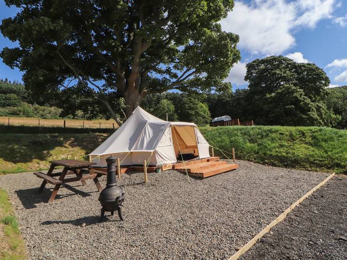 Hut for 2 people, with garden in Scotland