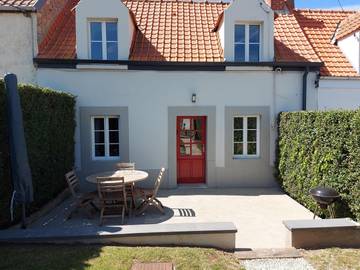 Gîte pour 4 personnes, avec jardin et terrasse dans Plage D Equihen Equihen Plage