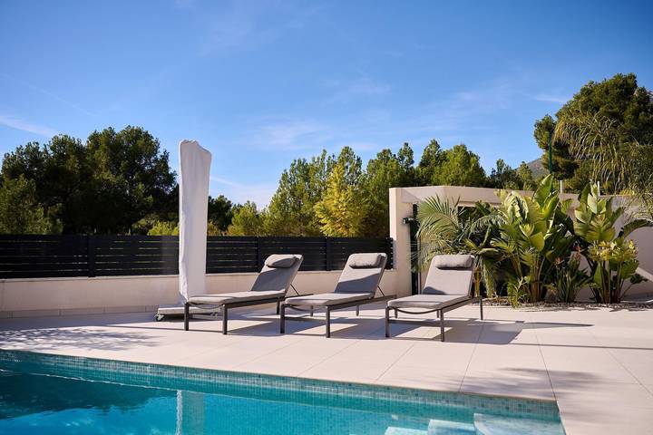 Casa Palmera in Polop, Costa Blanca