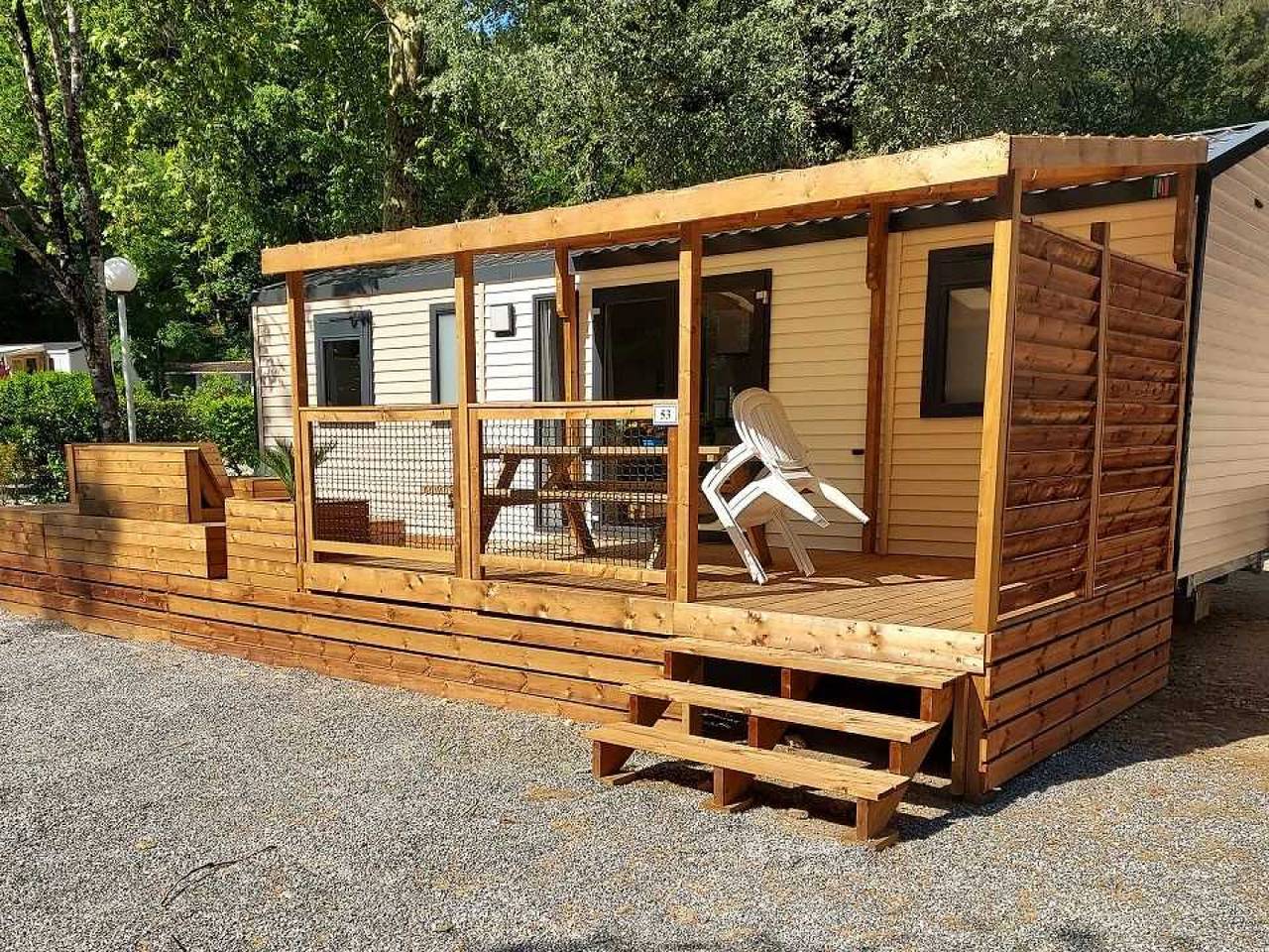 Camping 4 étoiles - Parc aquatique - eeic0d in Roquefort-les-Pins, Region de Cannes