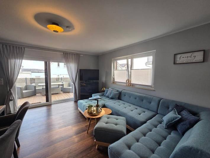 Ferienhaus für 6 Personen, mit Garten und Sauna sowie Ausblick und Seeblick, kinderfreundlich in Saale-Unstrut