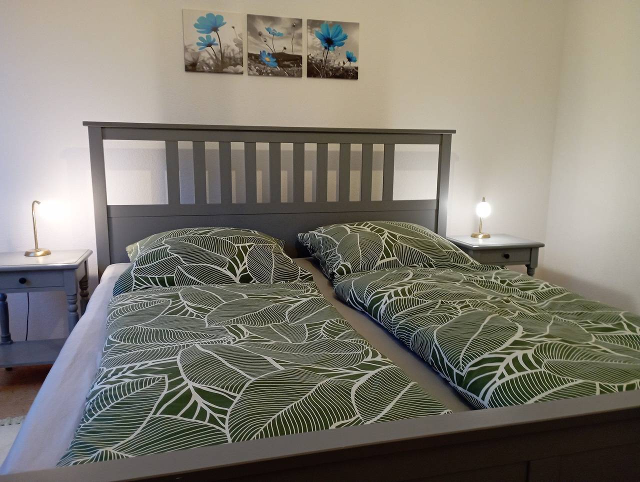 Ganze Ferienwohnung, Ferienwohnung Hämmerle - Ferienwohnung Blau, 48qm, 1 Schlafzimmer, 1 Wohn-Essbereich, max. 4 Personen in Konstanz, Obersee (Bodensee)