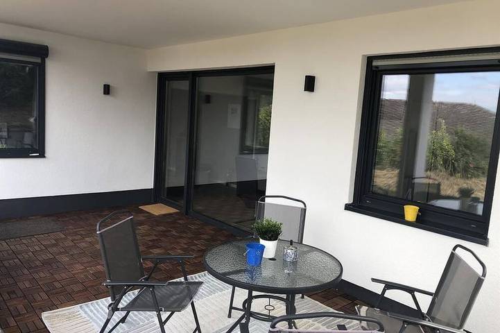 Ferienwohnung für 2 Personen, mit Sauna und Garten sowie Terrasse in Rhens