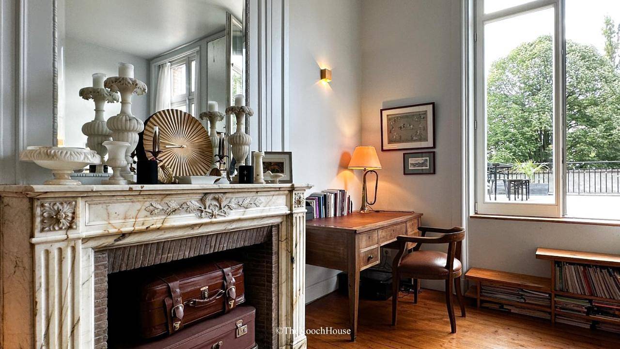 Double Room with Garden View in Tourcoing, Région de Lille