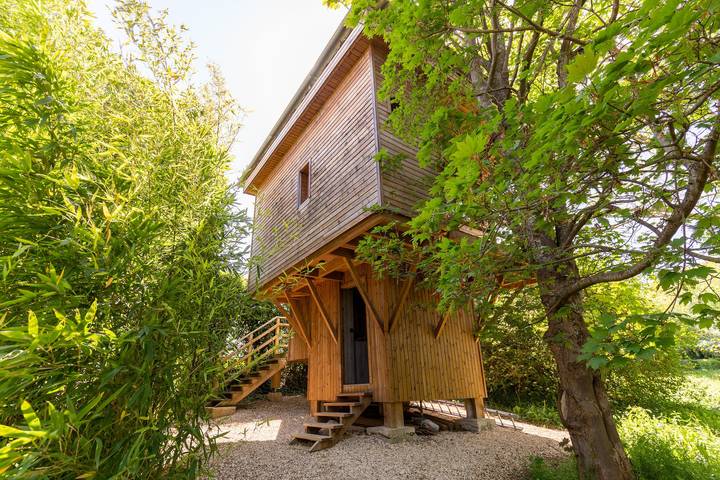 Cabane en bois pour 2 personnes, avec jardin et balcon dans Yvelines - 3