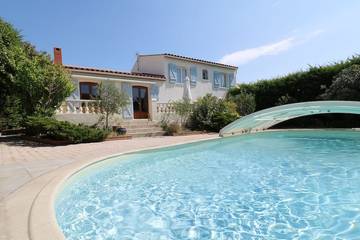 Gîte pour 6 personnes, avec terrasse et jardin à Saint-Georges-d'Orques