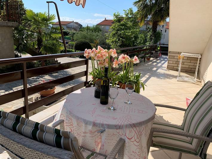 Ferienwohnung für 3 Personen, mit Balkon/Terrasse in Malinska - 4