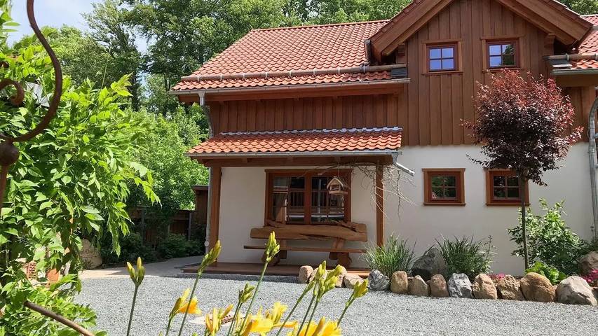 Chalet für 8 Personen, mit Terrasse und Sauna sowie Garten in Ilsenburg - 3