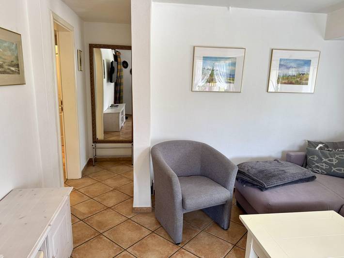 Ganze Wohnung, Gemütliche 2-Zimmer Ferienwohnung für 4 Personen, strandnah in Westerland in Westerland, Sylt (Gemeinde)