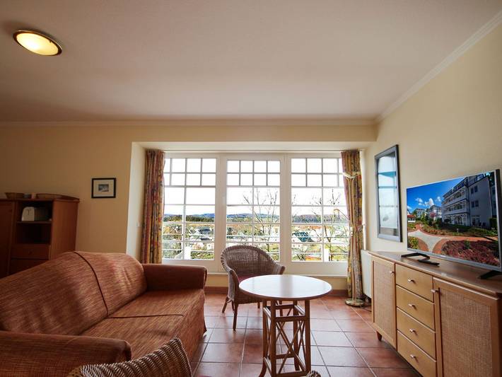 Ferienwohnung für 4 Personen, mit Ausblick und Terrasse, mit Haustier in Binz
