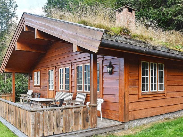 Feriehus for 6 personer, med terrasse, barnevennlig i Olden