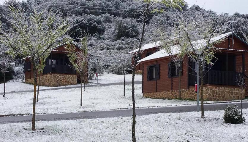 Camping für 4 Personen, mit Terrasse und Garten sowie Kinderpool und Pool in Kastilien-La Mancha - 2