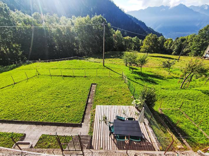 Appartement de vacances pour 5 personnes, avec balcon et jardin
