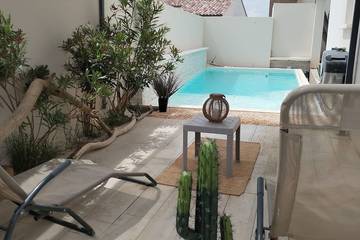 Location de vacances pour 6 personnes, avec jardin à Pont-Saint-Esprit