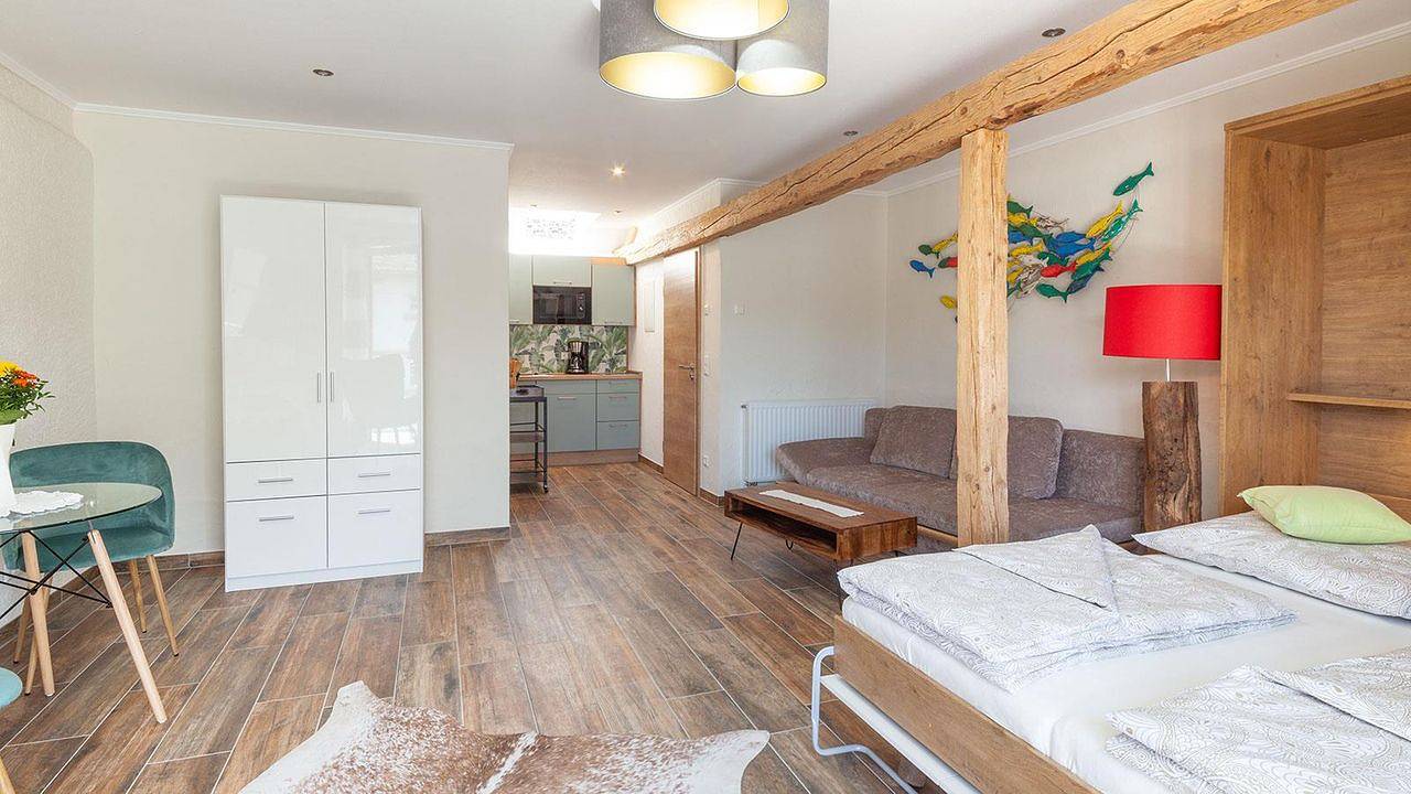 Ganze Ferienwohnung, Ferienwohnung für 2 Personen (42 m²) in Schalkenmehren in Schalkenmehren, Vulkaneifel