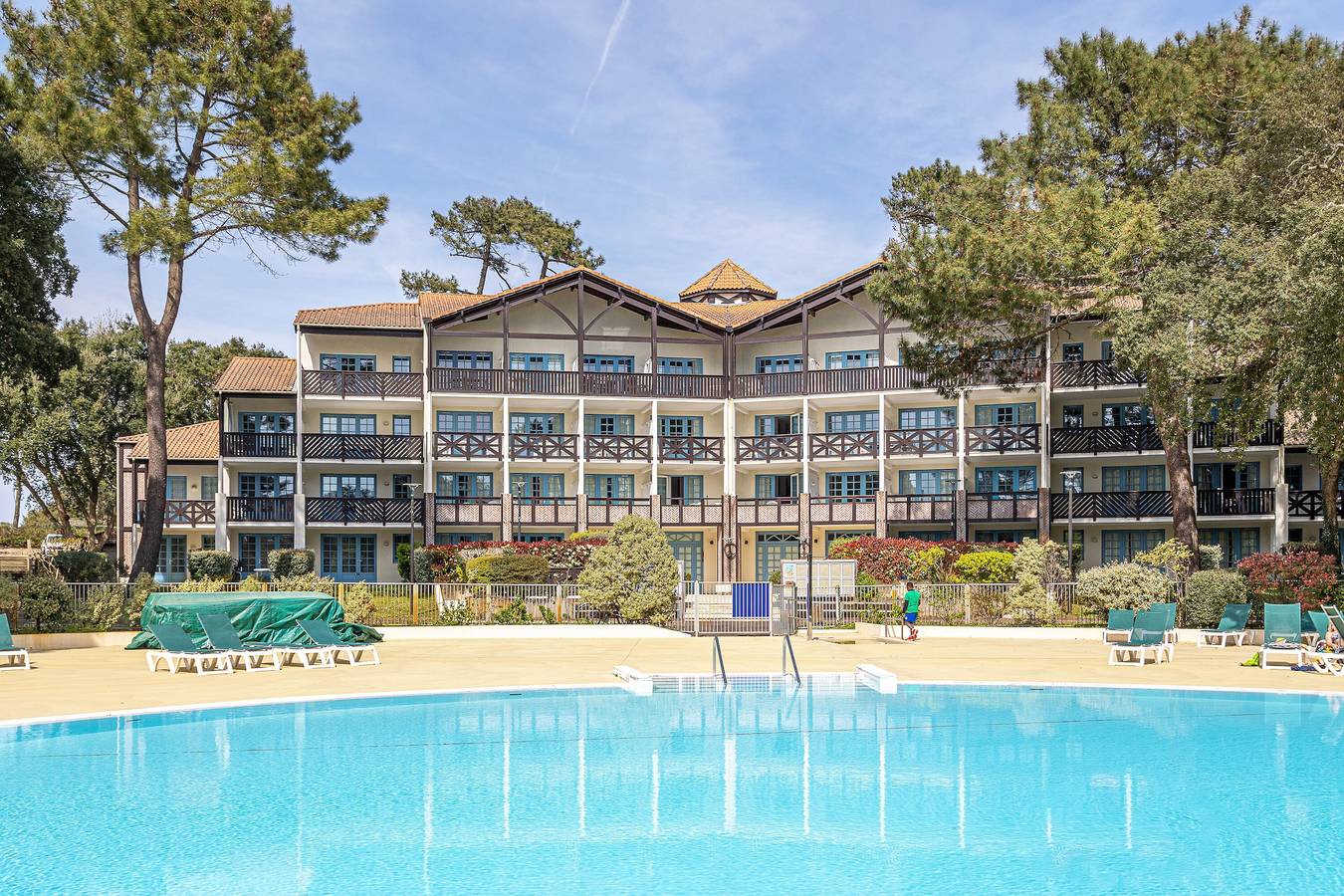 Ganze Wohnung, Studio „Olivia“ mit Gemeinschaftspool, privater Terrasse und Wlan in Moliets-Plage, Moliets-et-Maa