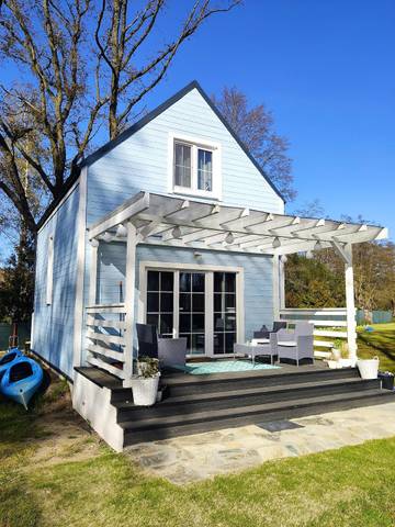 Chalet pour 6 Personnes dans Nowe Warpno, Côte polonaise de la mer Baltique, Photo 1