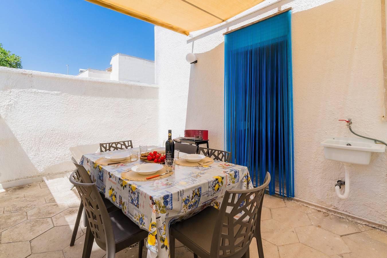 Villa voor 8 personen met tuin in Porto Cesareo, Golf van Tarente