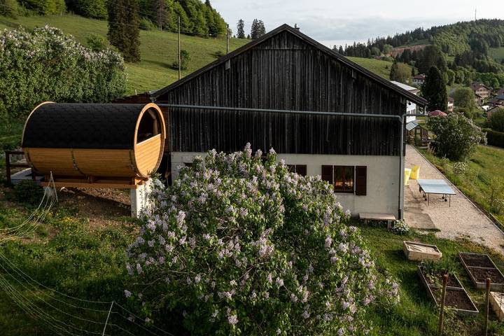 Chambre d’amis pour 4 personnes, avec sauna et jardin à Sainte-Croix - 3