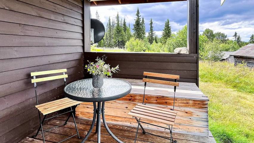 Ferienhaus für 5 Personen, mit Terrasse