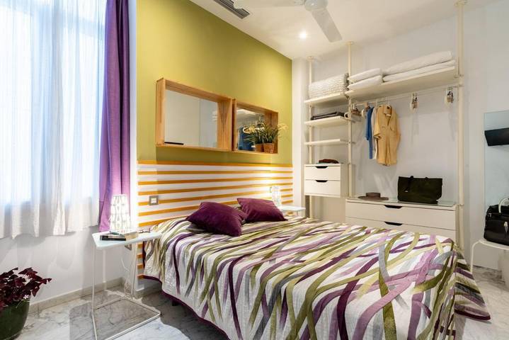 Apartamento para 6 personas, con Balcón además de Terraza y Vistas en Alcazar