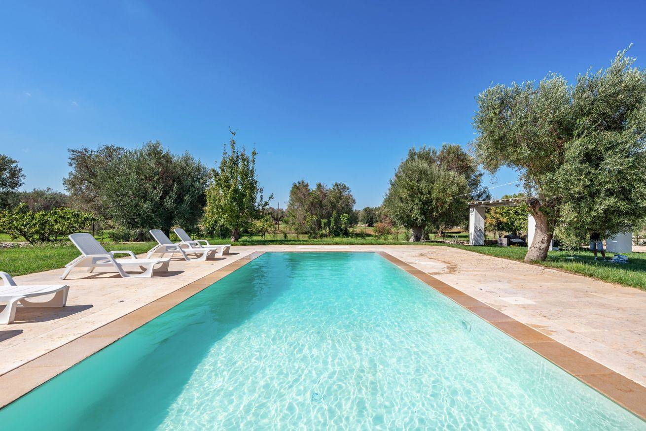 Villa für 6 Personen mit Balkon/Terrasse in Carovigno, Salento