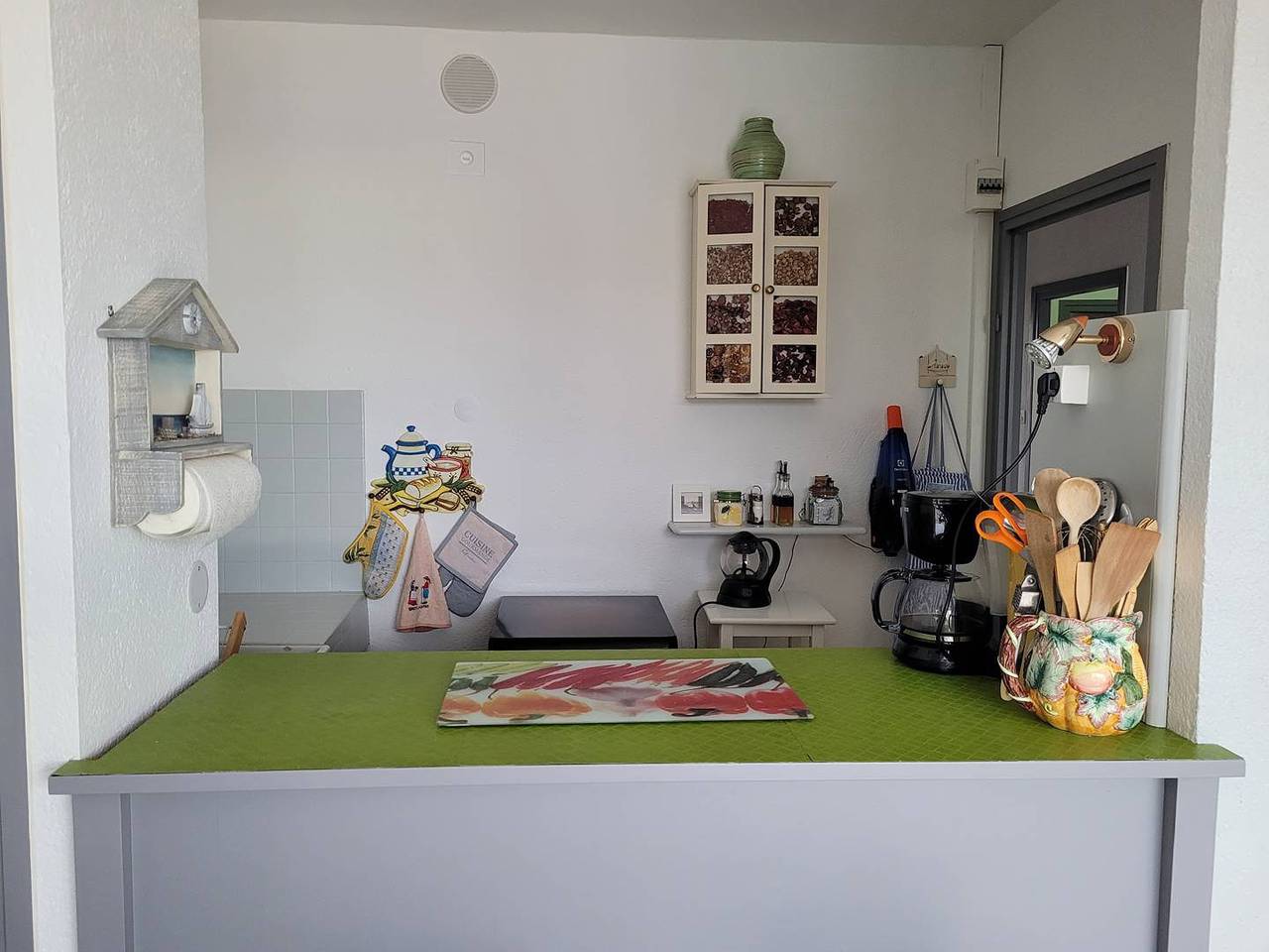 Appartement de vacances entier, Direct sur plage pour ce charmant T2 avec parking privatif in Saint-Cyprien-Plage, Saint-Cyprien