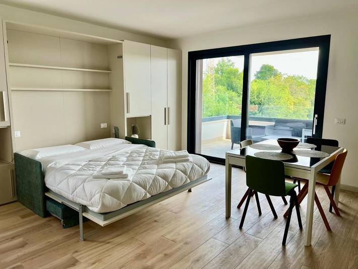 Appartamento per 2 persone, con balcone e panorama a Pordenone