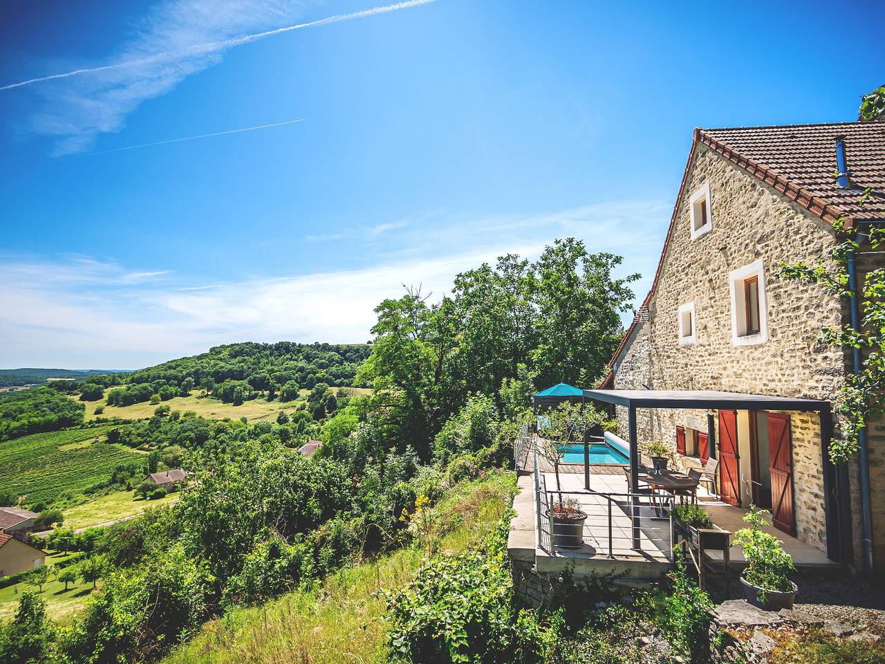 Ökologisches Haus mit Pool und Klimaanlage in Beaune und Umgebung