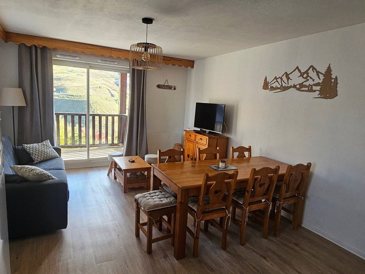 Apartamento entero, Apartamento 8 pers, Peyragudes, cerca de pistas y aparcamiento in Peyragudes, Pirineos franceses