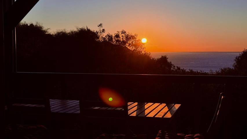 Chalet pour 4 personnes, avec vue ainsi que terrasse et jardin
