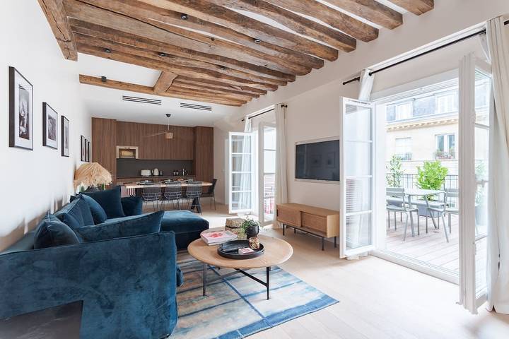 Ferienwohnung für 6 Personen, mit Balkon/Terrasse - 1