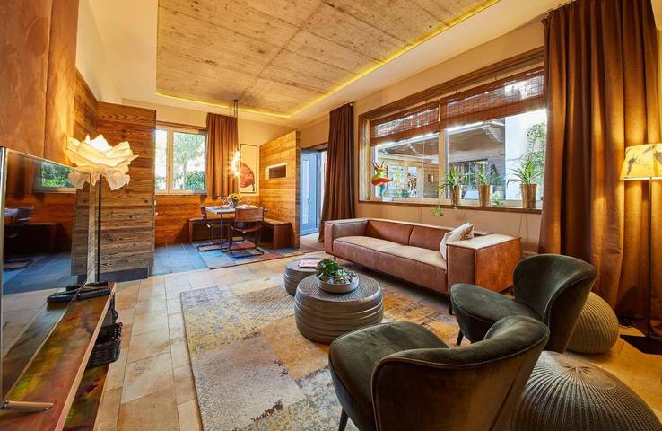 Chalet voor 5 personen, with zwembad and sauna as well as tuin and uitzicht in Hinterglemm