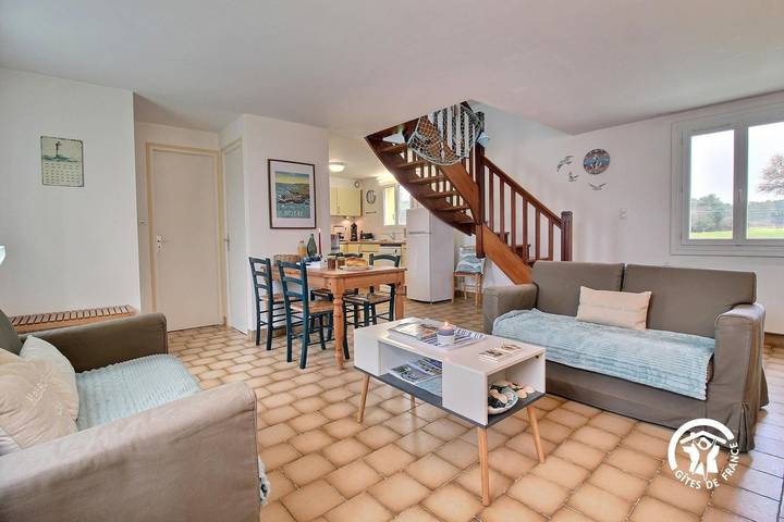 Gîte pour 4 personnes, avec Terrasse ainsi que Jardin et Vue à Bangor
