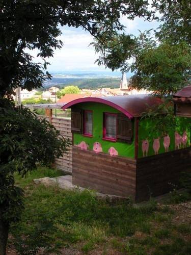 Camping pour 2 personnes, avec vue et terrasse dans la Loire - 4