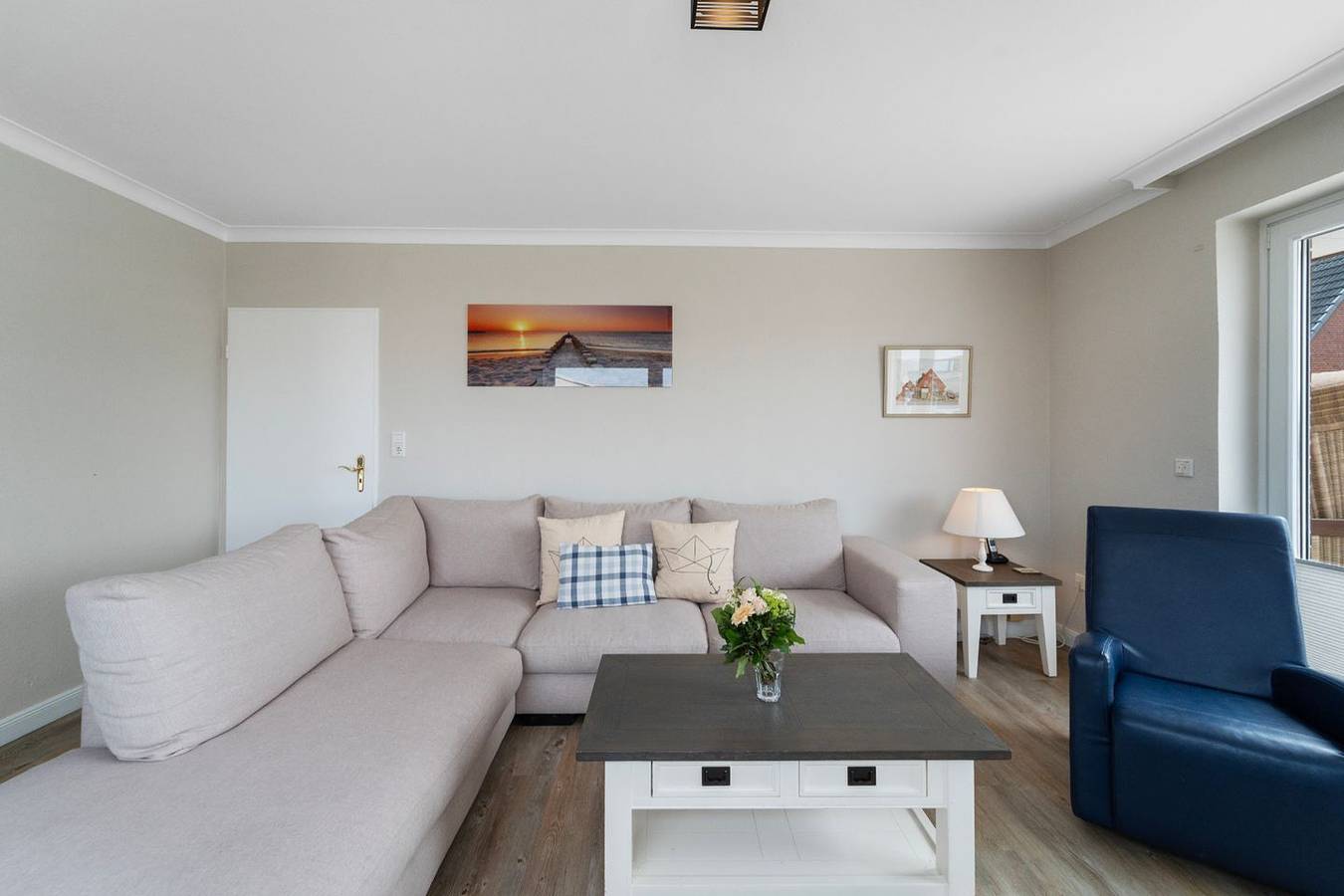 Ganze Wohnung, Helle 3-Zimmer-Wohnung auf einer Ebene in strandnaher Lage in Wenningstedt, Sylt